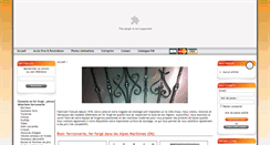 Desktop Screenshot of bosi-laforgeartistique.com